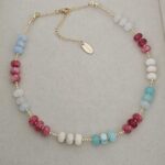 .Natural Stone Necklace