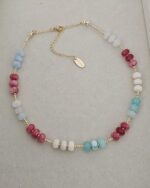 .Natural Stone Necklace