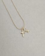 .Fish and Cross Necklace - Imagen 2