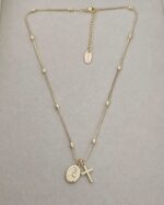 .Religious Necklace – Virgin of Carmen