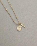.Religious Necklace – Virgin of Carmen - Imagen 2