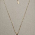 .Zircon Heart Necklace