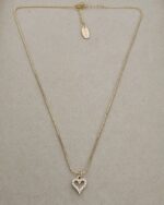 .Zircon Heart Necklace