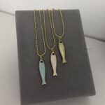 .Colorful Fish Necklace