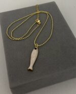 .Colorful Fish Necklace - Imagen 4