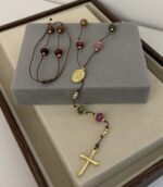 .Long Rosary Necklace - Imagen 3