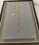 .Red Heart Necklace - Imagen 2