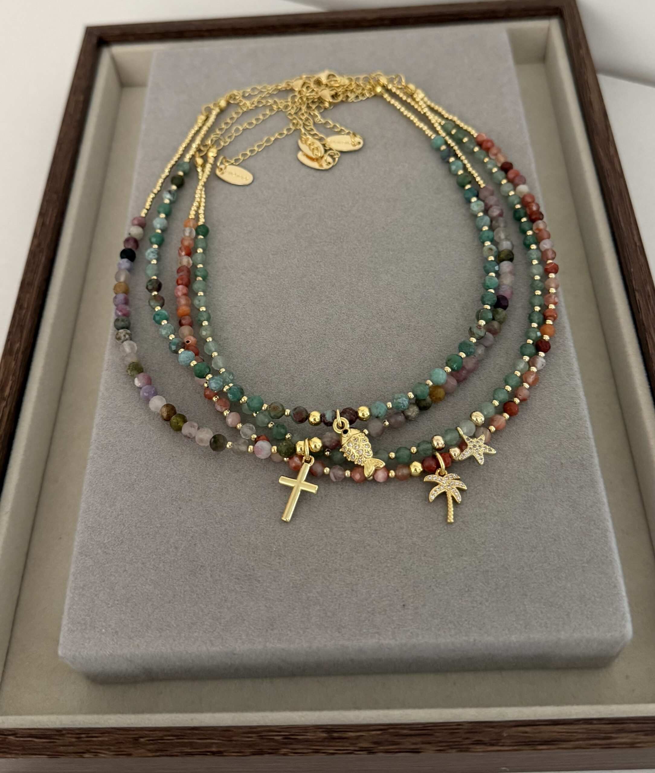 IMG_0770 .Natural stone necklaces - Imagen 1