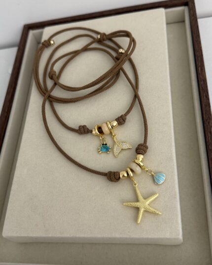 .Summer Necklace- Brow Cord