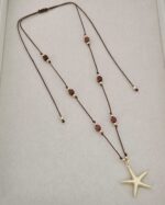 .Brow Cord Necklace