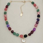 .Colorful necklace - Naturals Stone