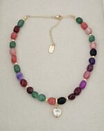 .Colorful necklace - Naturals Stone