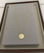 .Medallion Gold Necklace - Imagen 2