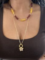 .Naturals Stone-Yellow Necklaces - Imagen 2
