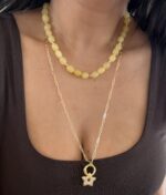 .Naturals Stone-Yellow Necklaces - Imagen 3