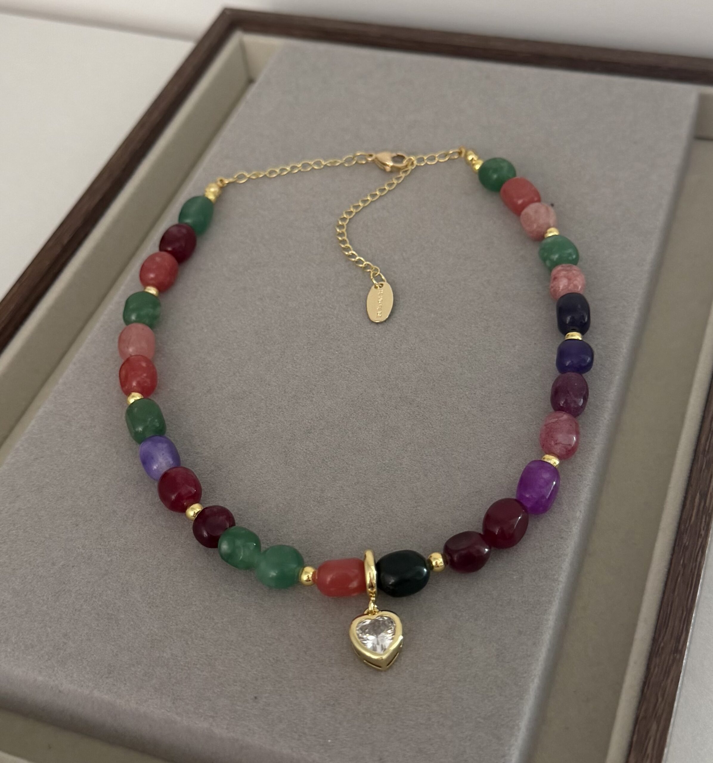 IMG_1346 .Colorful necklace - Naturals Stone - Imagen 1