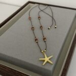.Brow Cord Necklace