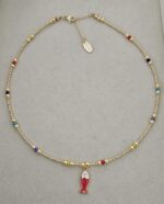 ...Mix Color Fish Necklace - Imagen 2