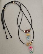 ..Fish Cord Necklace