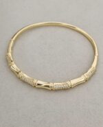 ..Textured Zirconia Bracelet - Imagen 2