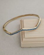 ..Turquoise Zirconia Bracelet - Imagen 2
