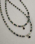 ...Natural Stone and Crystal Necklace