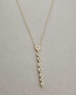 ..Heart Bar Necklace - Imagen 2