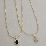 ..Cristal Drop Necklace