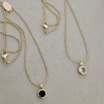 ..Crystal Light Point Necklace