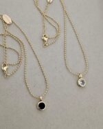 ..Crystal Light Point Necklace