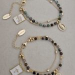 ...Religious bracelet with natural stones