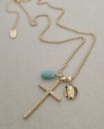 ...Charms Cross Necklace
