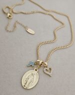 ...Charms Virgin Necklace